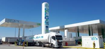 L'espagnol Molgas s'empare de 24 stations de GNL en France. ©Molgas