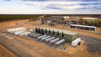 Une centrale électrique de Zenith Energyà la mine Novo d'IGO. © Zenith Energy