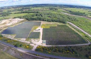 Une centrale solaire détenue par Générale du Solaire. © Groupe Générale du Solaire