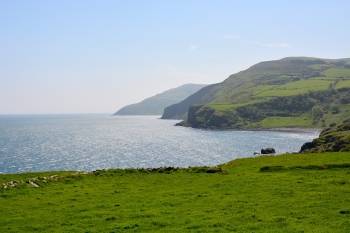 Vue d'un paysage irlandais.